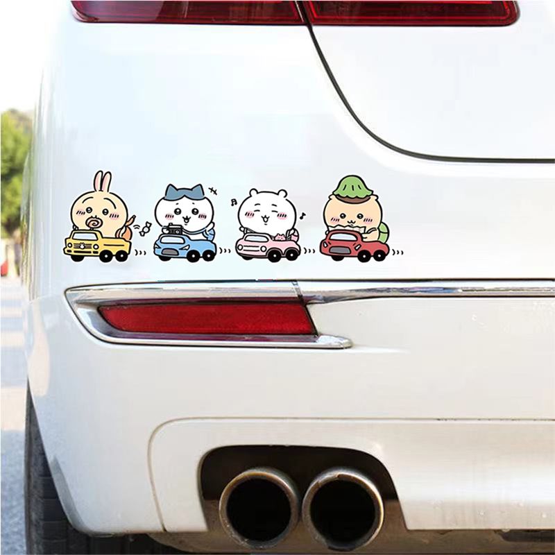 Car Accessories Japanese - Chiikawa Adesivi per carrozzeria auto Adesivo