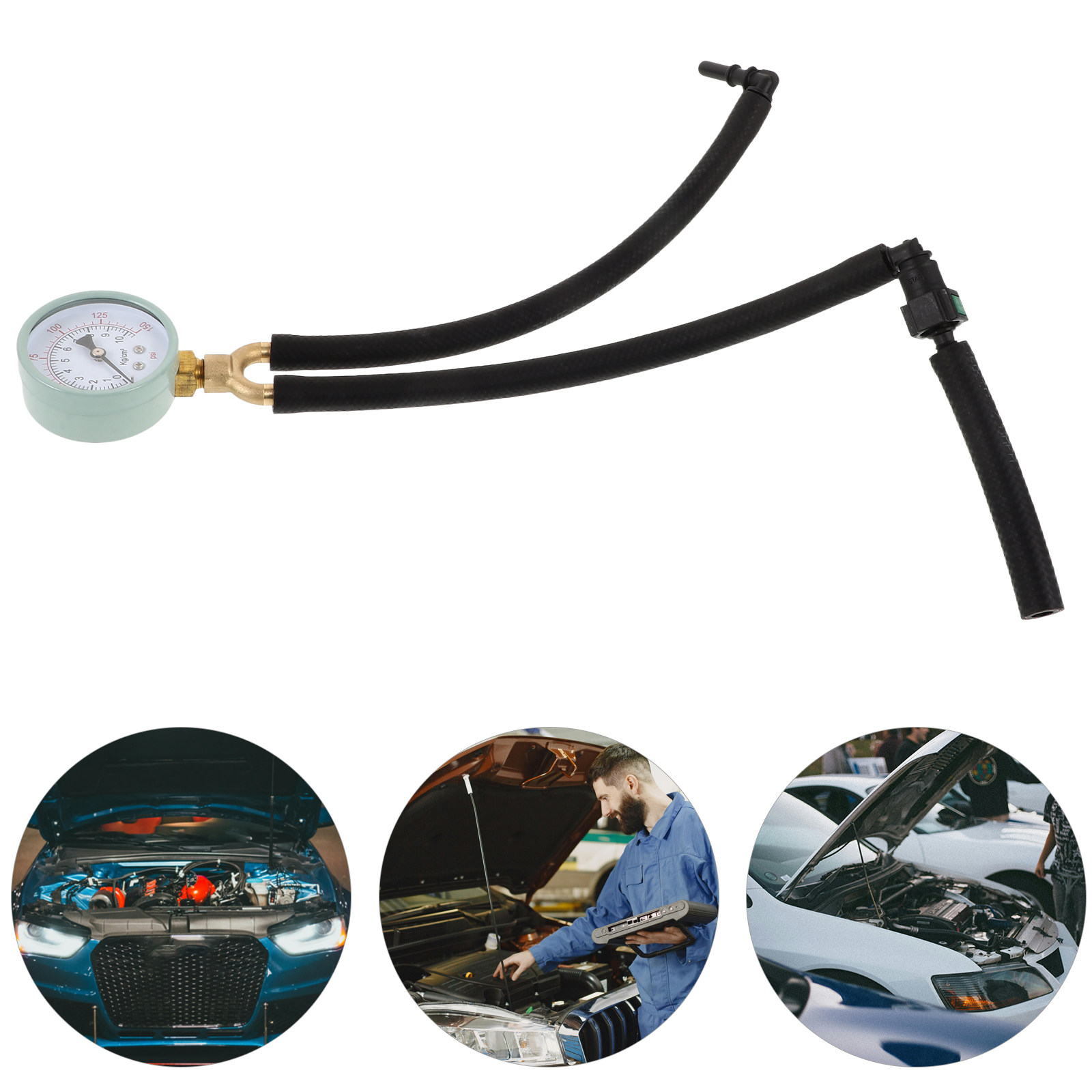 Car Accessories Useful - Manometro di Precisione per Pressione Carburante
