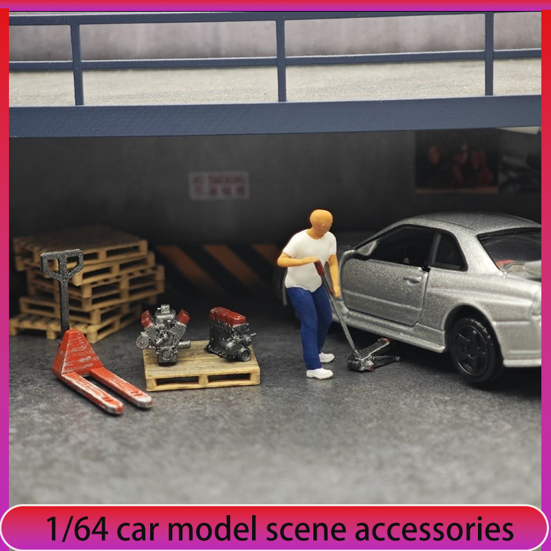 Car Accessories For Decoration - Decorazioni per scene di negozi di