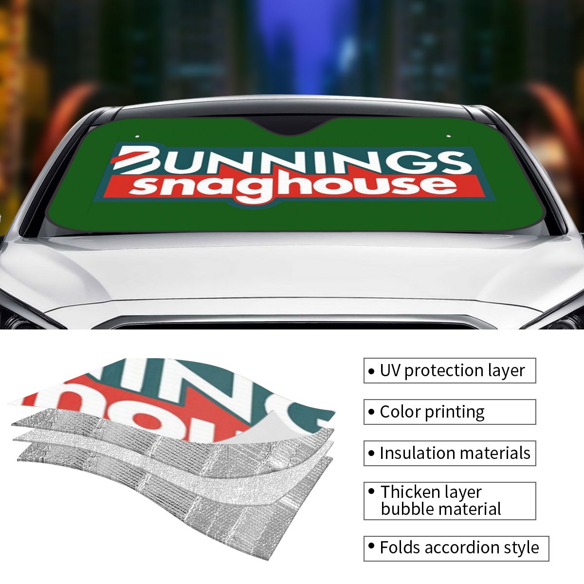 Bunnings Snaghouse 1 Parasole  - Car Accessories Bunnings recensione e prezzo