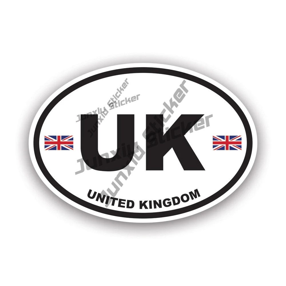 Adesivo ovale del Regno Unito, - Car Accessories Uk recensione e prezzo